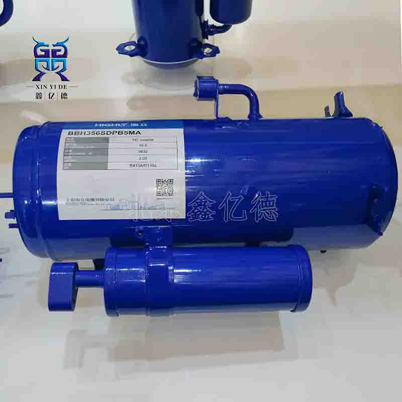 海立R134变频压缩机BBH356SDPB5MA_8KW_220V新能源电池热
